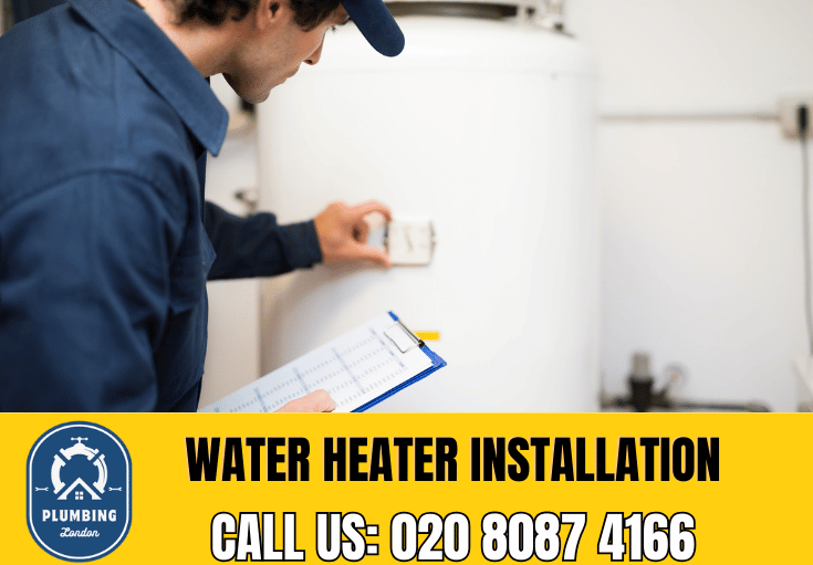 water heater installation Croydon